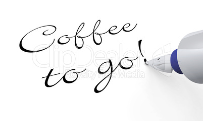 Stift Konzept - Coffee to go!