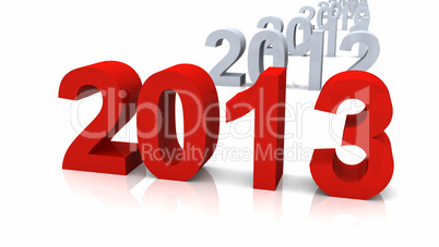 Chronologisch bis 2013 - Rot Grau