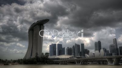 Singapore Marina Bay Entrance Zoom