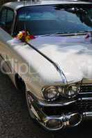 Old wedding car