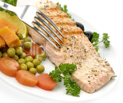 Grilled Salmon Fillet