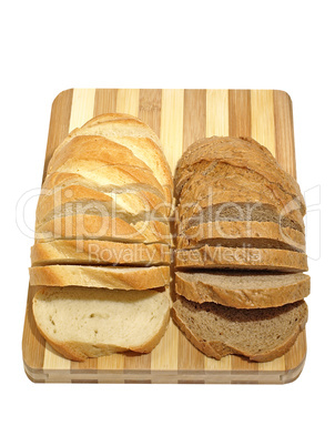 Slised bread.