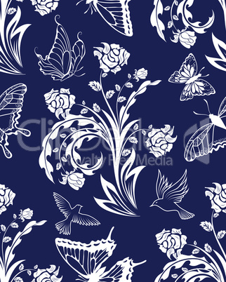 seamless floral pattern