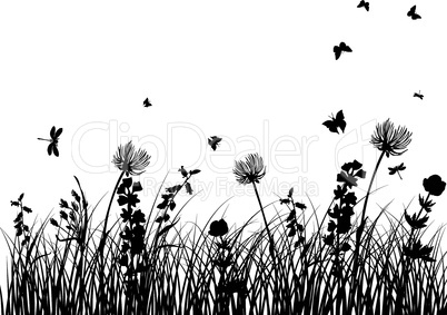 meadow silhouettes