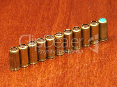 Gas cartridges.