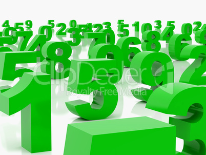 green figures