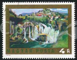 Waterfall at Jajce