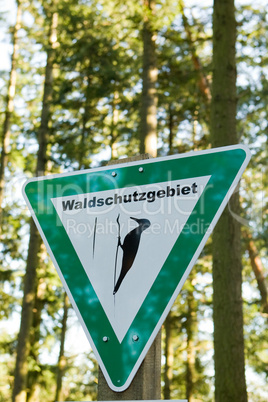 Waldschutzgebiet