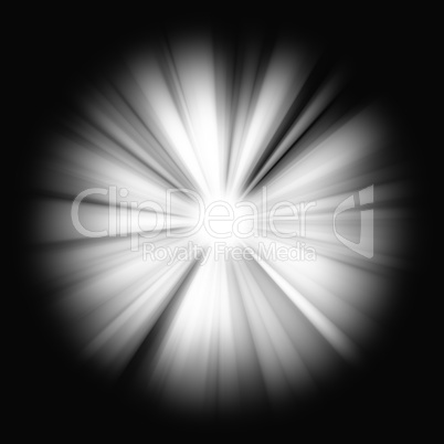 Abstract Beams of Light on black