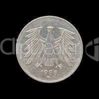 German mark coin