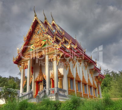 Buddhist temple.