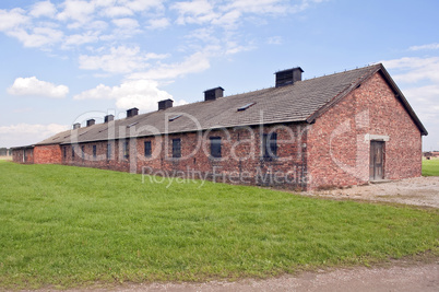 Auschwitz Birkenau concentration camp.