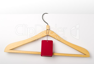 Red tag and hanger