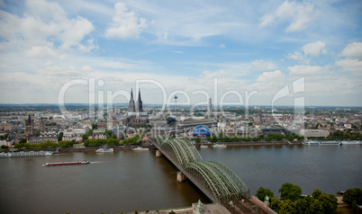 Köln, Panorama  / Cologne Skyline