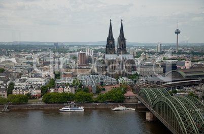 Köln, Panorama / Cologne Skyline