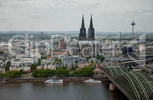 Köln, Panorama / Cologne Skyline