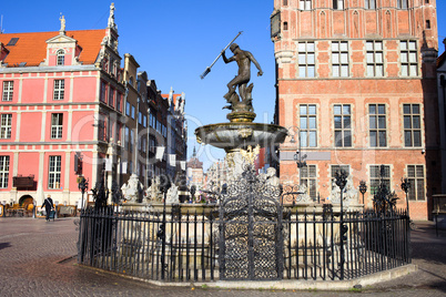 Gdansk Old City in Poland