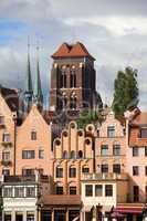 Ornate Houses in Gdansk