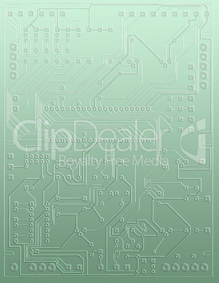 close-up abstract microcircuit
