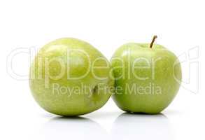 fresh green apples