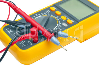 Digital yellow multimeter