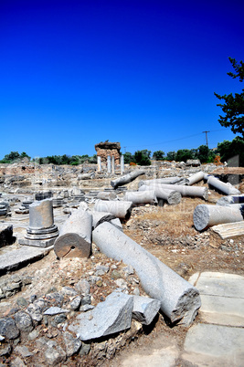 Praetorium. Archaeological site of Gortyn.