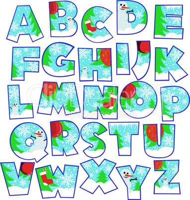 christmas alphabet