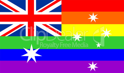 gay flag australia