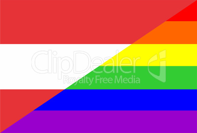 gay flag austria