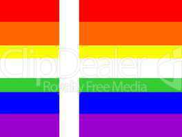 gay flag denmark