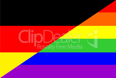 gay flag germany