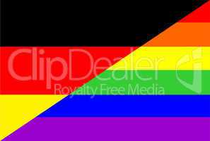 gay flag germany