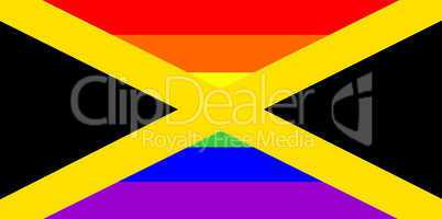 gay flag jamaica