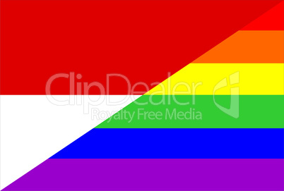 gay flag monaco