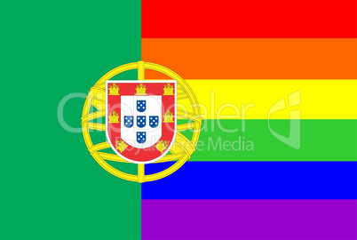 gay flag portugal