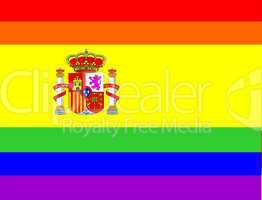 gay flag spain