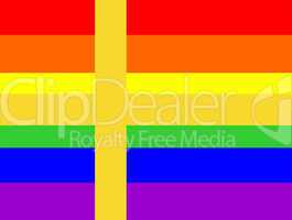 gay flag sweden