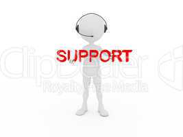 Support service concept