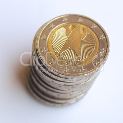 Euro coins