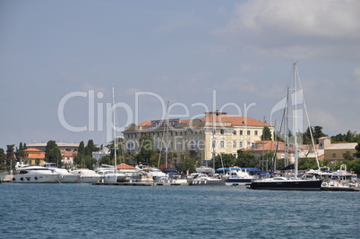 Hafen in Zadar, Kroatien