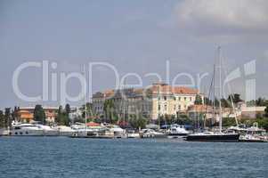 Hafen in Zadar, Kroatien