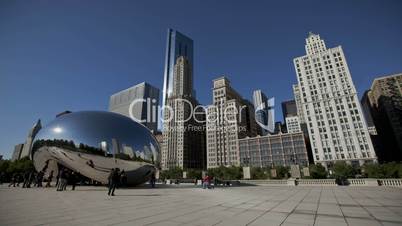 Timelapse Chicago Cloud Gate