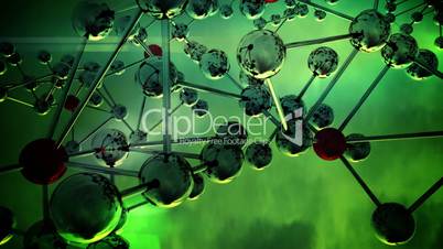 Abstract Molecular Structure. v3