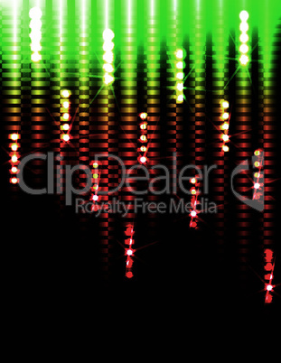 Disco lights background