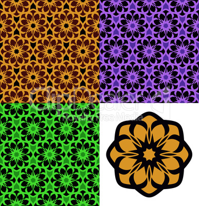 Seamless patterns.