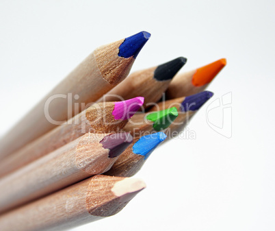farbige Buntstifte ,Colored pencils