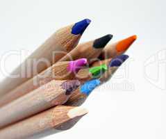 farbige Buntstifte ,Colored pencils