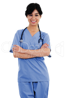 Female healthcare worker