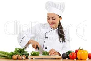Female chef