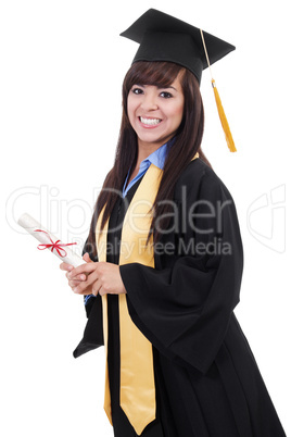 Female graduate